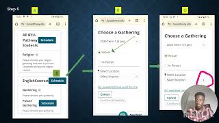 How to Schedule Courses for the Gathering