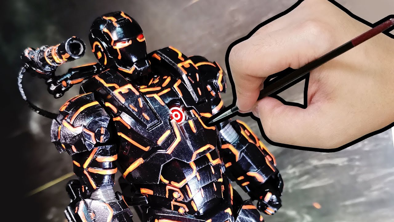 Hot Toys 1:6 Neon Tech Iron Man 4.0 Ex