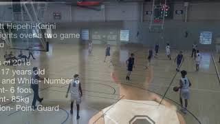 Cl Of 2018 Jarrett Hepehi-Karini