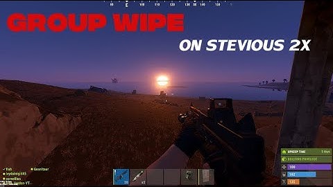 PLAYING STEVIOUS 2X AS A GROUP | RUST-