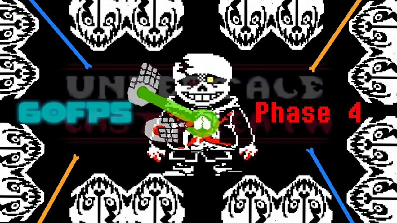 Undertale Last Breath Phase 4 Wip Undertale Fangame Deulogio S Take Scratch 60fps Youtube