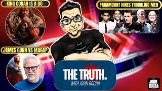 Schwarzenegger's CONAN 3 Is a Go, Gunn's DC Villains Issue, Paramount's Troubling Hires | THE TRUTH