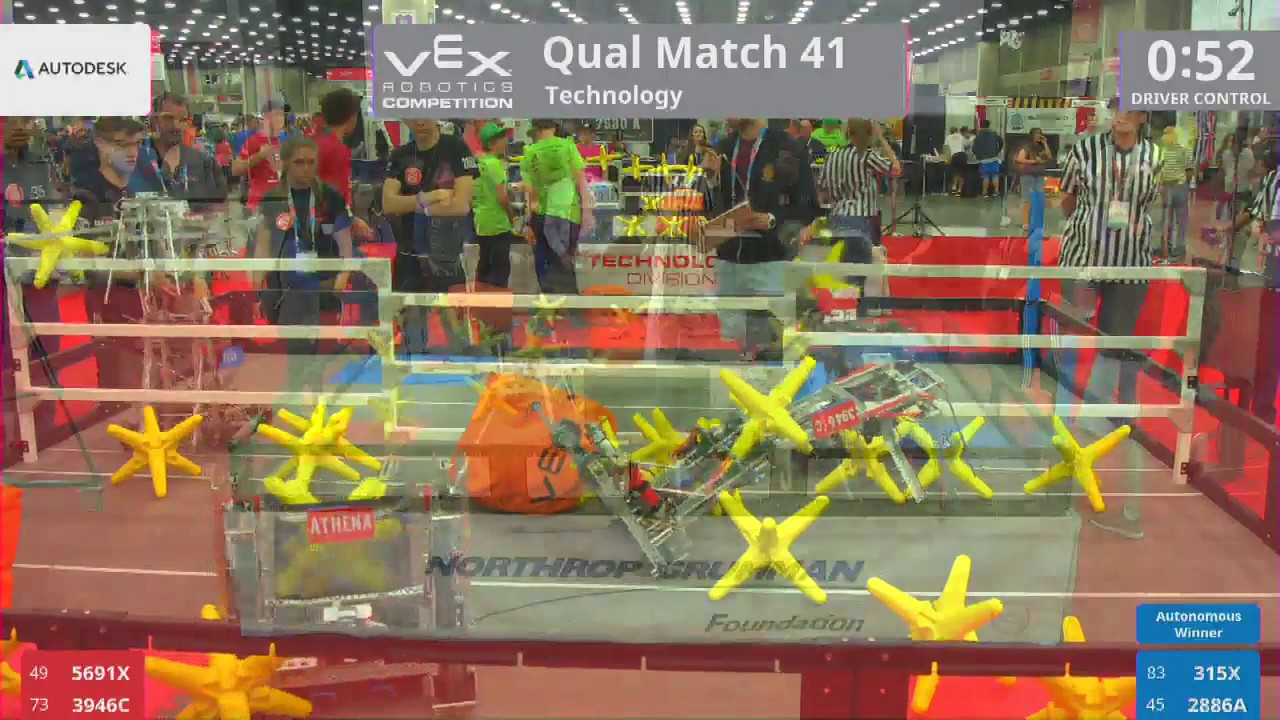 2017 VRC Tech Q41 - 5691X 3946C vs 315X 2886A - 9 to 52