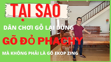 Tại sao dân chợi lại chọn gỗ gõ đỏ | gõ đỏ pachy làm nội thất | Nguyễn Văn Cương gỗ gõ đỏ là gỗ gì