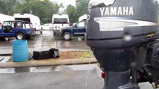 Clipper toon, yamaha 50 hp motor service drive final running 5-20-26