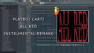 (95% ACCURATE) How "ALL RED" By Playboi Carti Was Made