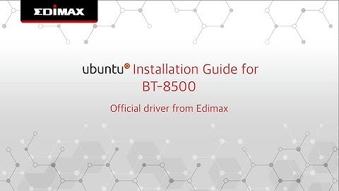 Linux Ubuntu Installation Guide for BT-8500