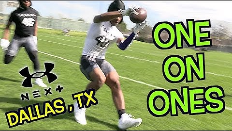 🔥🔥 1v1s  WR v DB, RB v LB | Under Armour Camp Series | Dallas, TEXAS | #UTR Top Plays 2024