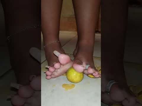 Long toenails fruit crush 2