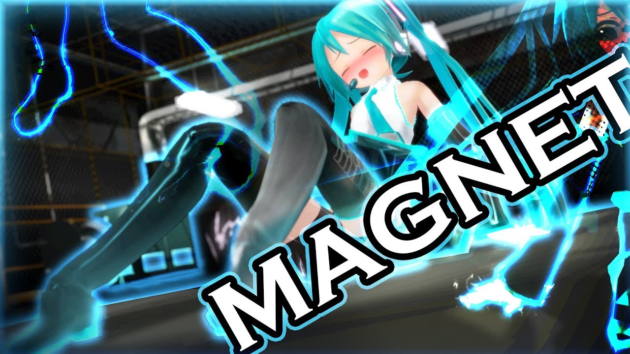 【磁力拘束】磁力でくっついてしまった！(Stuck in Magnet Trap for MMD)