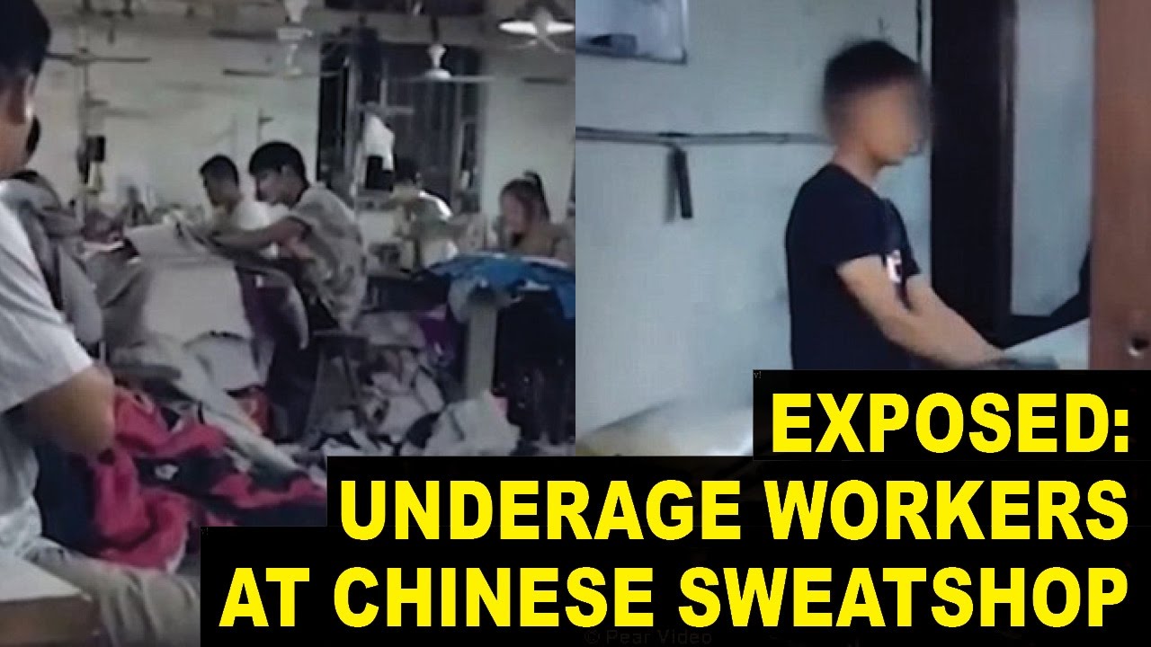 Inside Look at Sweatshop in China Where Children Work 20 Hour Days