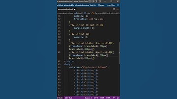 Text Animation   HTML CSS JavaScript