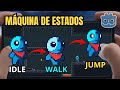 Máquina de Estados na Godot (FSM) 🔥 Idle, Walk e Jump | Tutorial Mobile #8