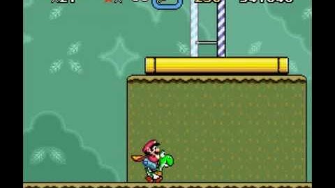 Super Mario World Forest Of Illusion 4 Secret Exit