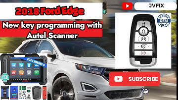 How to program smart keys on Ford Edge/Explorer 2020 with Autel IM608