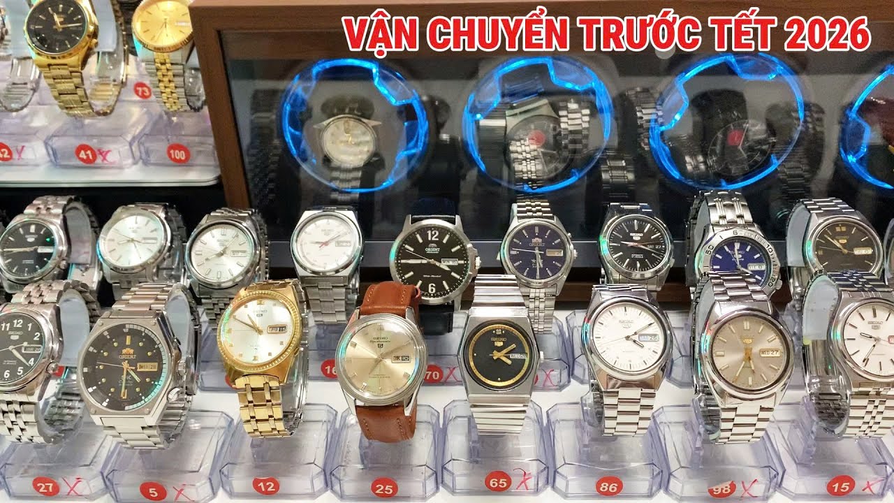 🎁 Lô 29-01 Seiko 5 Automatic Sapphire – Đồng Hồ Cơ Nhật Bản, Mua Tết Quá Hợp