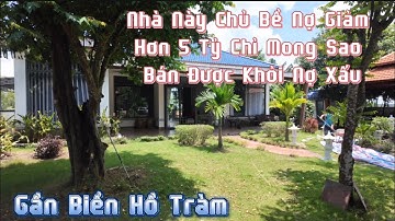 ( Đã Bán) Căn Nhà Tâm Huyết Để Trả Nợ Giờ Khách Trả Giá Là Bán Ạ  #nhavuonhotram #nghiabathat