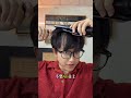 Tutorial on C-shaped textured splints on both sides of the top of the head#Male