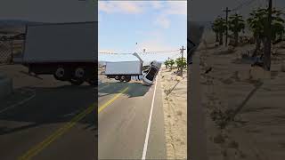 Realistic Highway Car Crashes #257