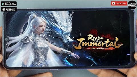 REALM OF THE IMMORTAL: ASCENSION (EN) 2025 Online-MMORPG Mobile Android-Gameplay