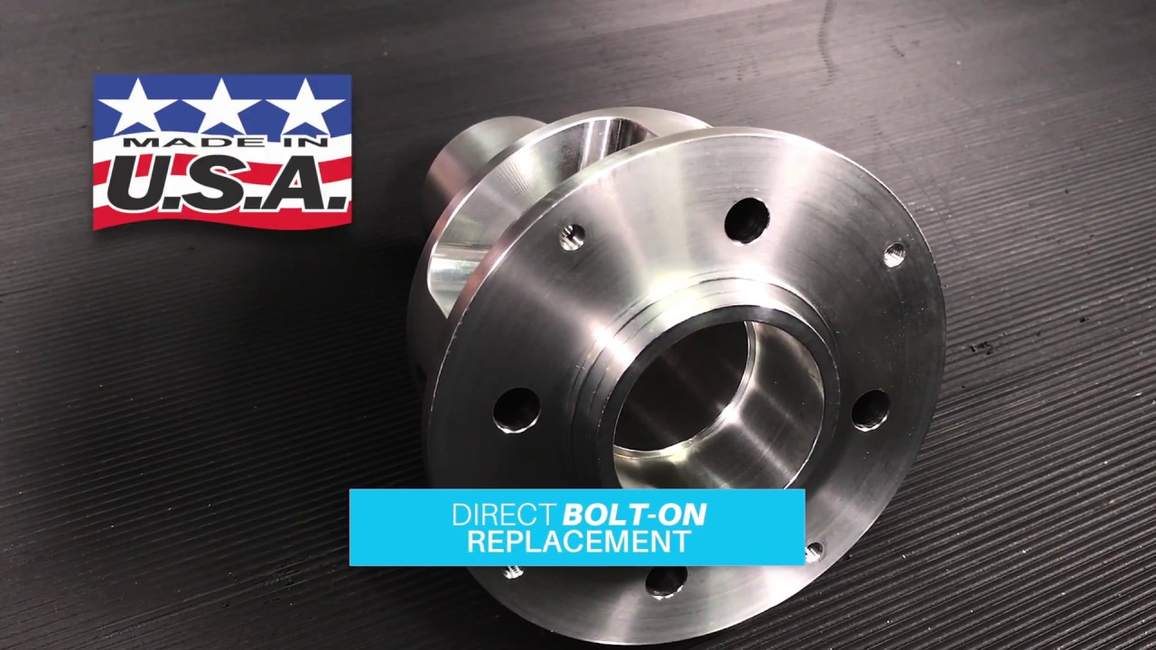 Dennis Carpenter Cushman Rear Hub Billet Part 