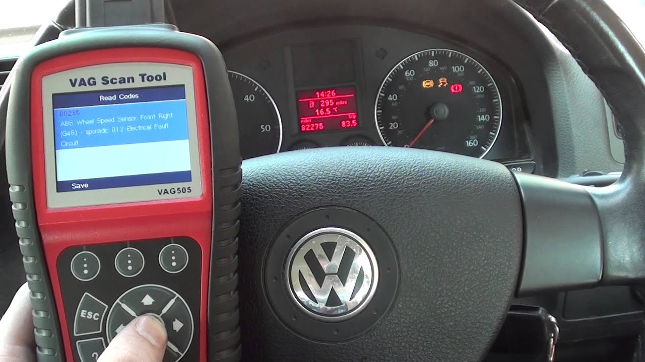vw-jetta-abs-light-diagnosed-by-vag505-sensor-fault-code-00285-youtube