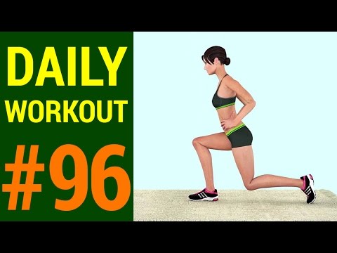 Day 96 - Daily Workout Plan: Butt + Legs (206 Calories)