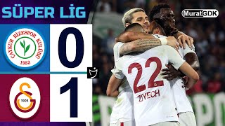 ÇAYKUR RİZESPOR 0-1 GALATASARAY / SÜPER LİG