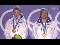 Cross Country Skiing Men Team Sprint Victory Ceremony | Vancouver 2010