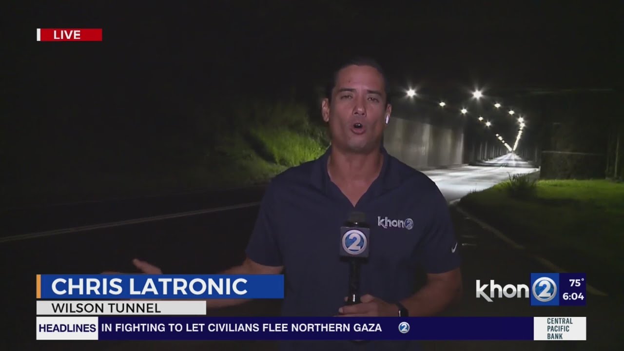 DOT issues emergency closure of Likelike Hwy after Wilson Tunnel inspection