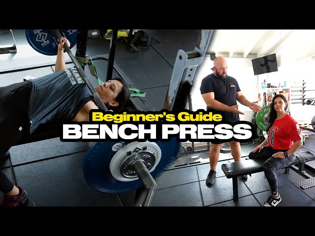 How to Bench Press (Beginner Guide with Step-by-Step Coaching)
