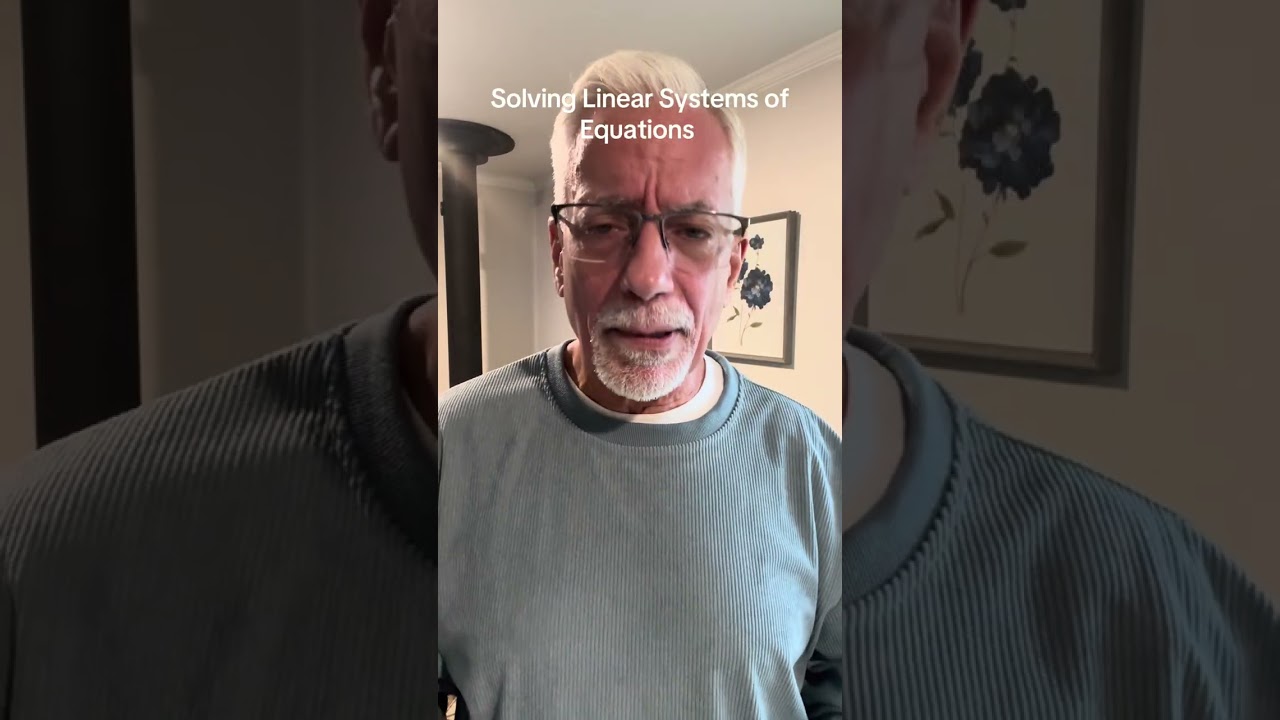 Решение систем линейных уравнений