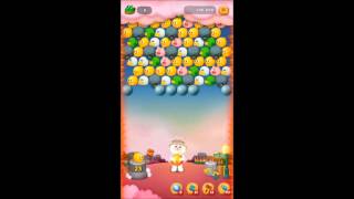 LINE バブル2　セサミストリートコラボ宝島　STAGE 4　クリア　LINE BUBBLE 2