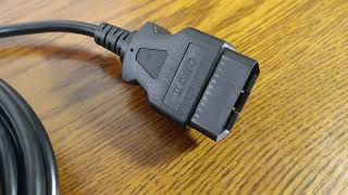 Car Obd2 Extension Cable Male To Female 16Pin 10M