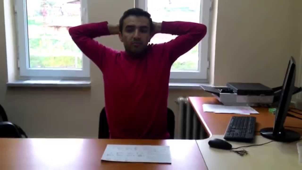 Masa başı çalışanlarına özel egzersizler Masa başı çalışanlarına özel egzersizler