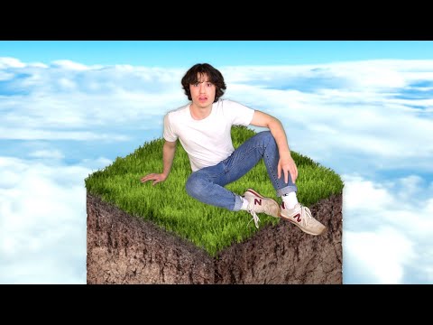 J'AI SURVÉCU 50H SUR UN BLOC DE TERRE (Minecraft irl)