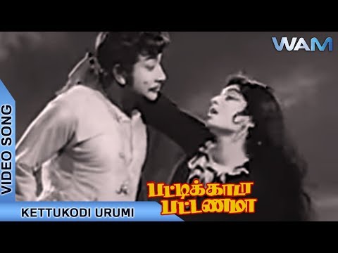 Kettukodi Urumi Video Song | Sivaji | Jayalalitha | Pattikada Pattanama Movie Songs | MSV | TMS