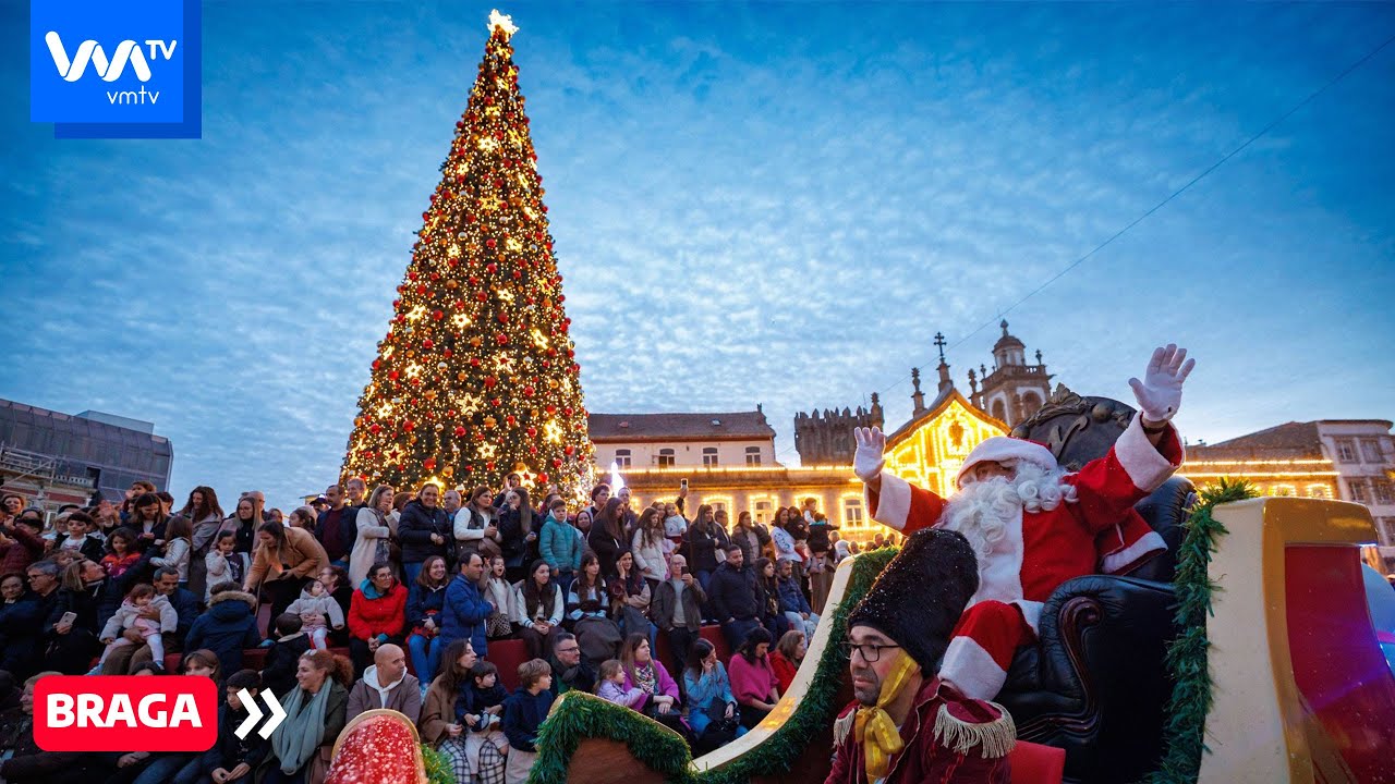 Parada de Natal em Braga 2025 - Vídeo Completo