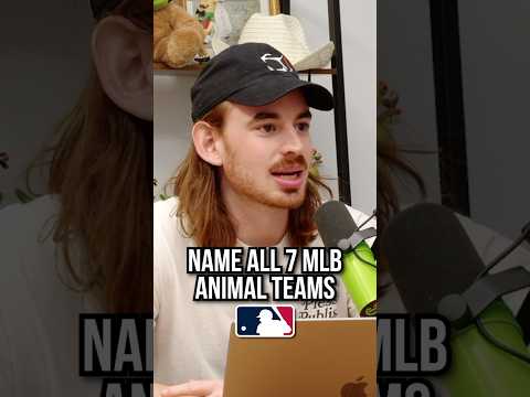 MLB teams with animal names #baseball #mlb #trivia #sports #animals