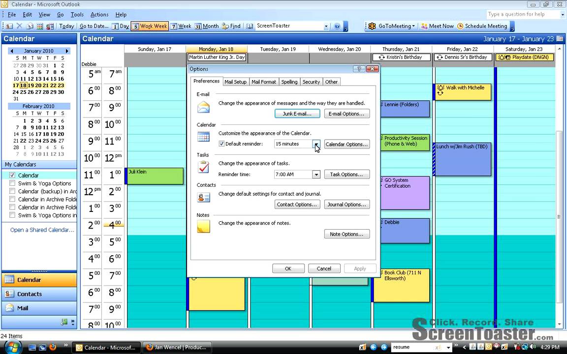 How To Change Default Calendar In Office 365 Printable Forms Free Online