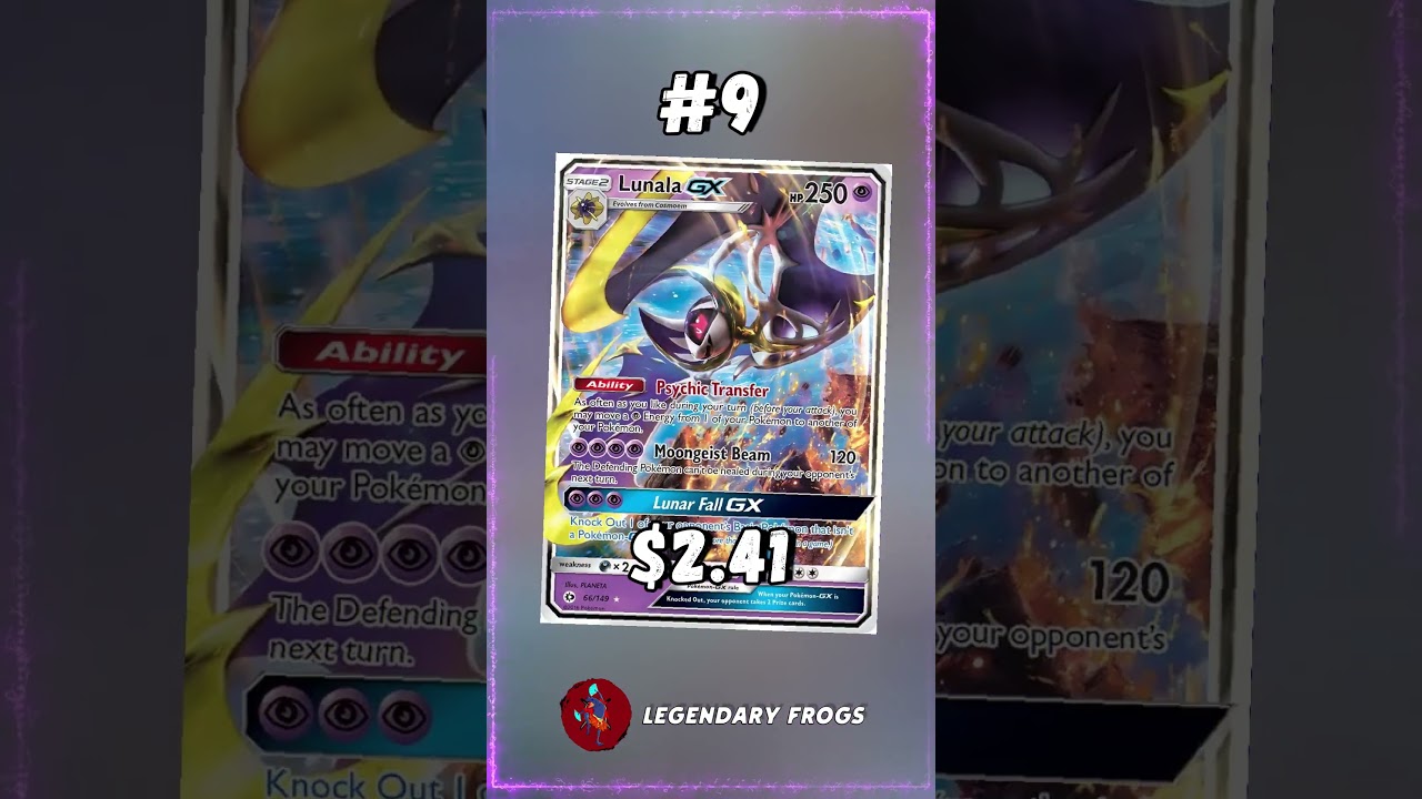 Top 10 Lunala Pokemon Cards 