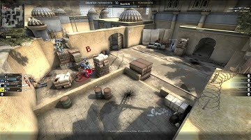 CS:GO - How not to throw a nade.