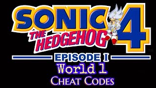 Sonic The Hedgehog 4 Episode 1 - World 1 - Cheat Codes