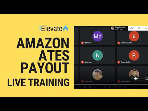 Amazon ATES payout explained - Live training recording