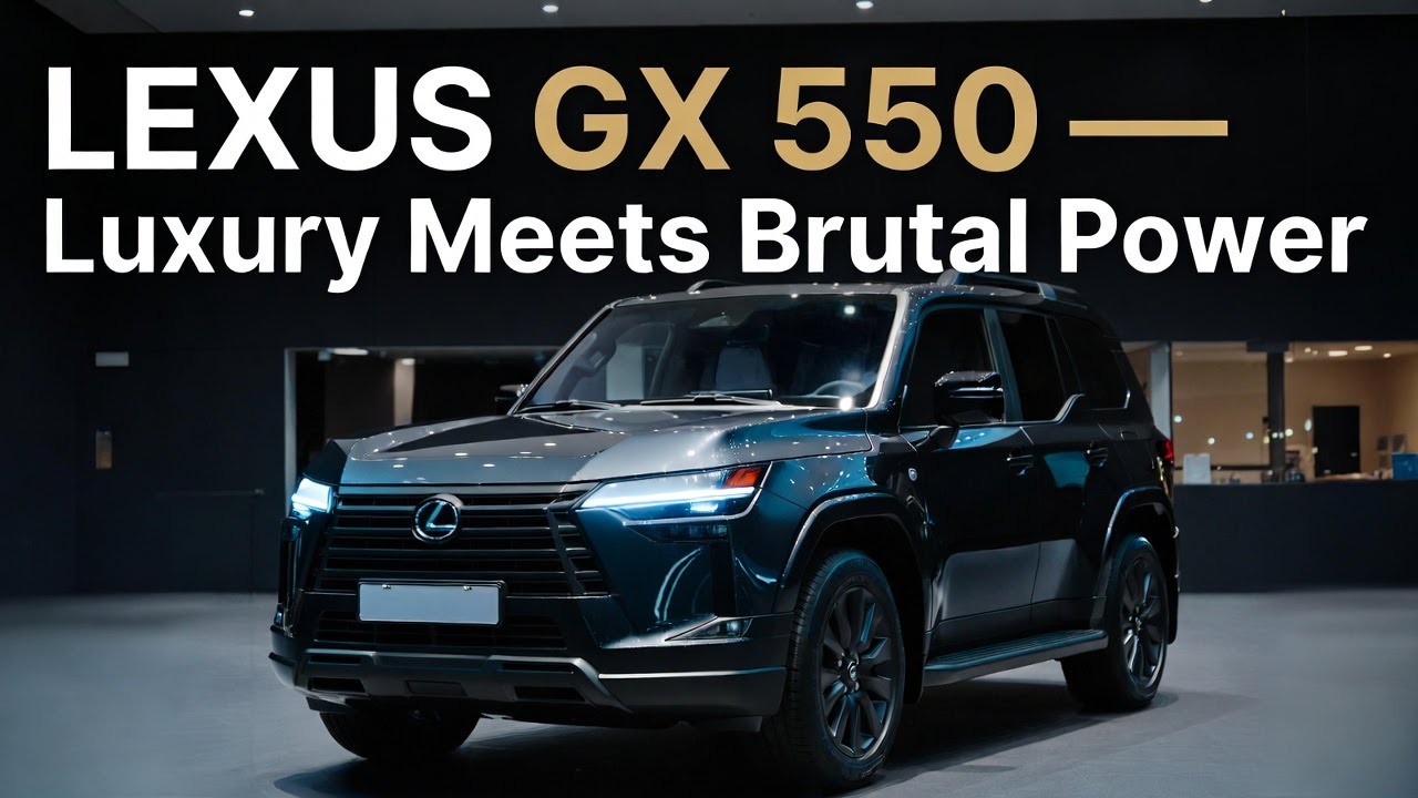 The New Lexus GX 550 Is INSANE! Luxury SUV That Shocks Everyone