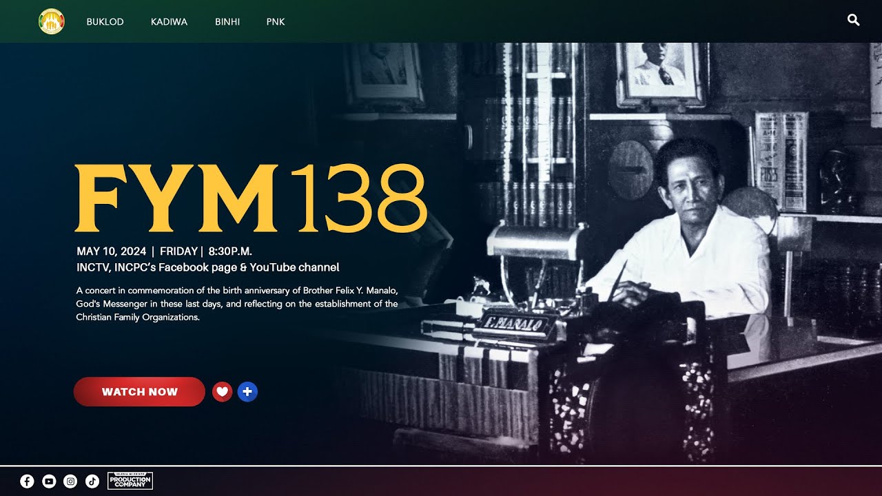 FYM 138 | May 10, 2024 Friday @ 8:30 p.m.