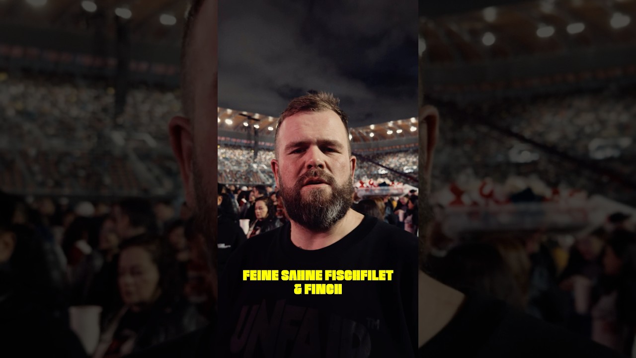 Da haben sie doch tatsächlich unseren Song gespielt.