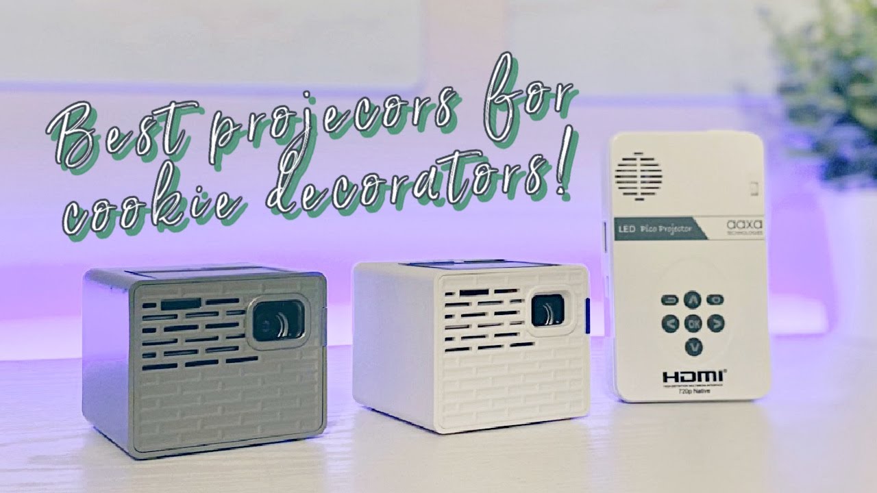 Using a pico projector to decorate cookies! Projector Comparison Reviews and