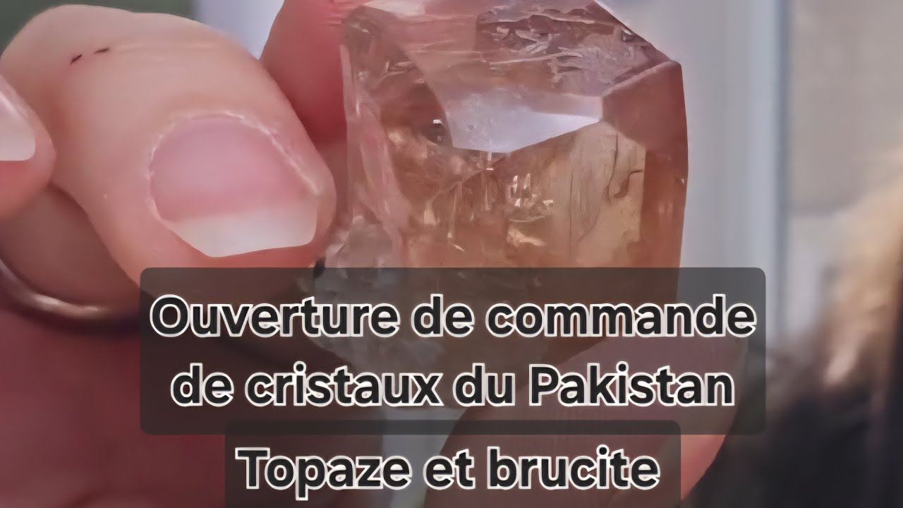 Ouverture commande cristaux du 9 octobre 