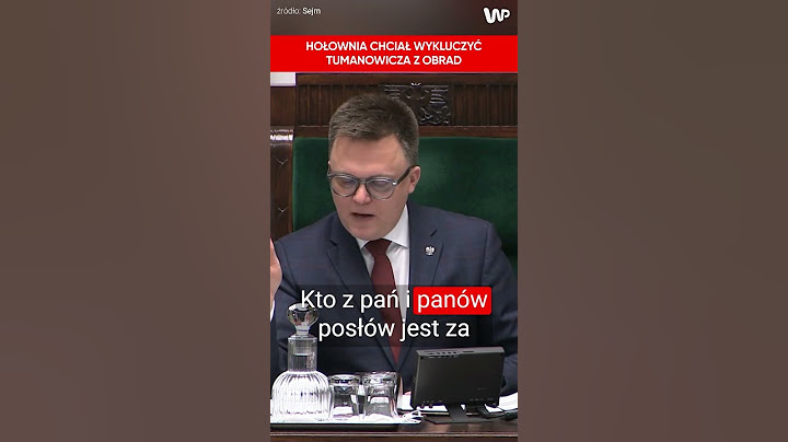 Hołownia chciał wykluczyć Tumanowicza z obrad #shorts